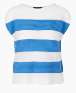 T-Shirts & Tops^Marccain Sport Top Ws 61.16 M36 Donker Blauw
