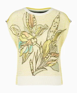 T-Shirts & Tops^Marccain Sport Top Ws 42.01 M19 Geel