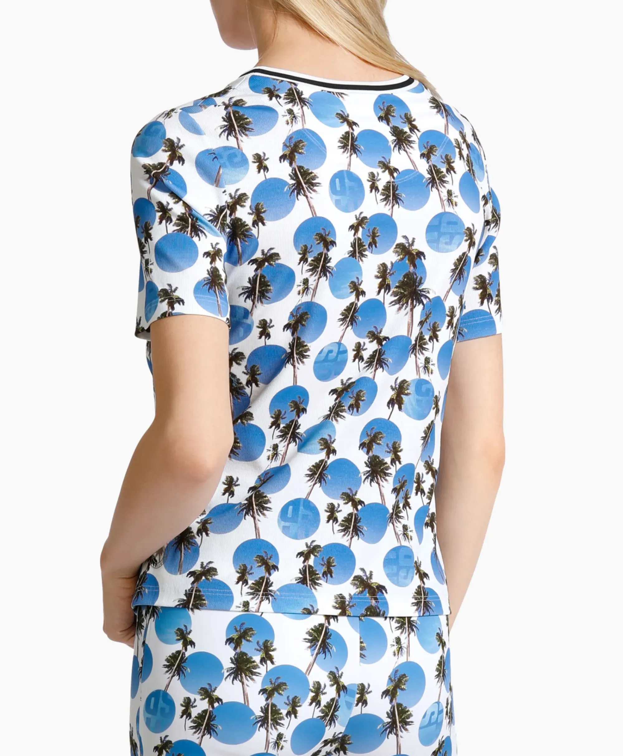 T-Shirts & Tops^Marccain Sport T-Shirt Ws 48.75 J78 Donker Blauw