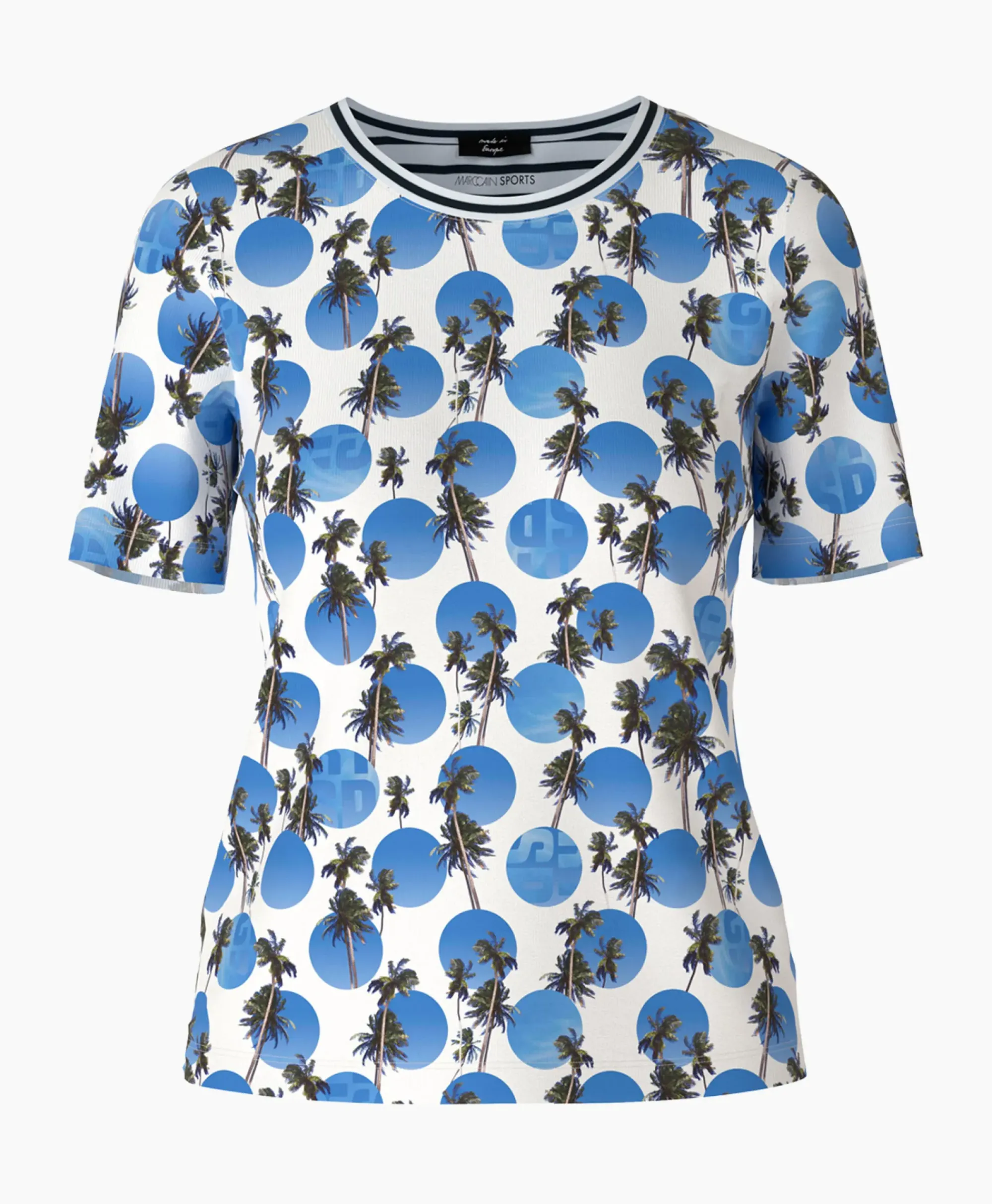 T-Shirts & Tops^Marccain Sport T-Shirt Ws 48.75 J78 Donker Blauw