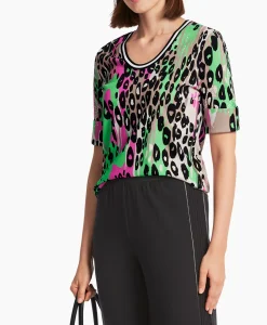T-Shirts & Tops^Marccain Sport T-Shirt Ws 48.19 J56 Groen