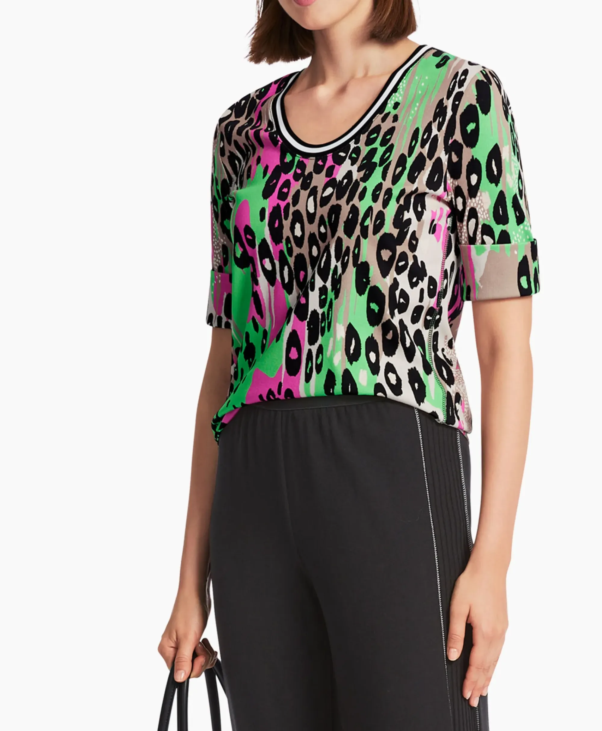 T-Shirts & Tops^Marccain Sport T-Shirt Ws 48.19 J56 Groen
