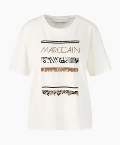 T-Shirts & Tops^Marccain Sport T-Shirt Ws 48.21 J58 Off White