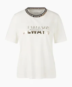 T-Shirts & Tops^Marccain Sport T-Shirt Ws 48.20 J27 Off White