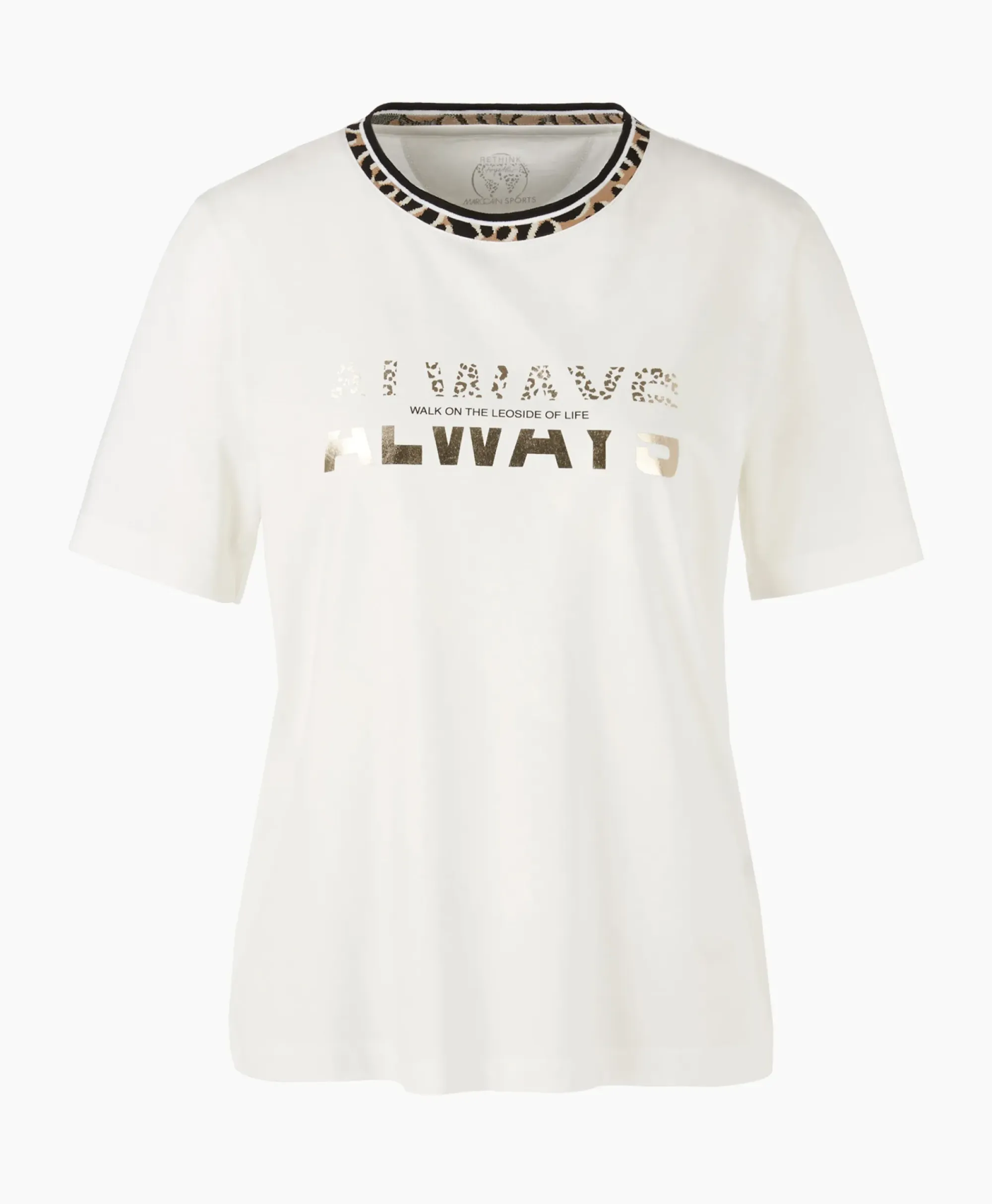 T-Shirts & Tops^Marccain Sport T-Shirt Ws 48.20 J27 Off White
