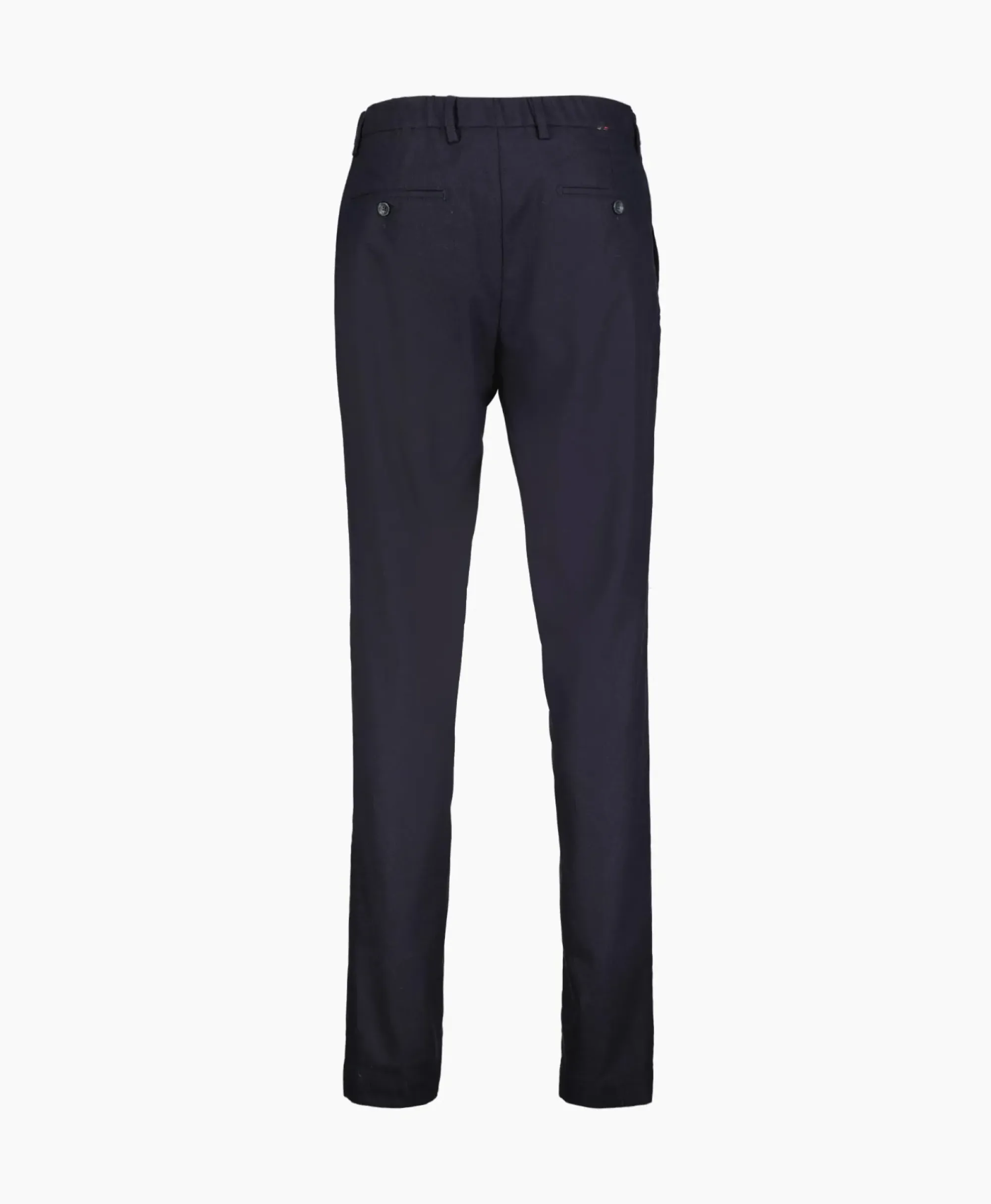 Broeken^Marco Pescarolo Pantalon Bros Zip 4829 Blauw