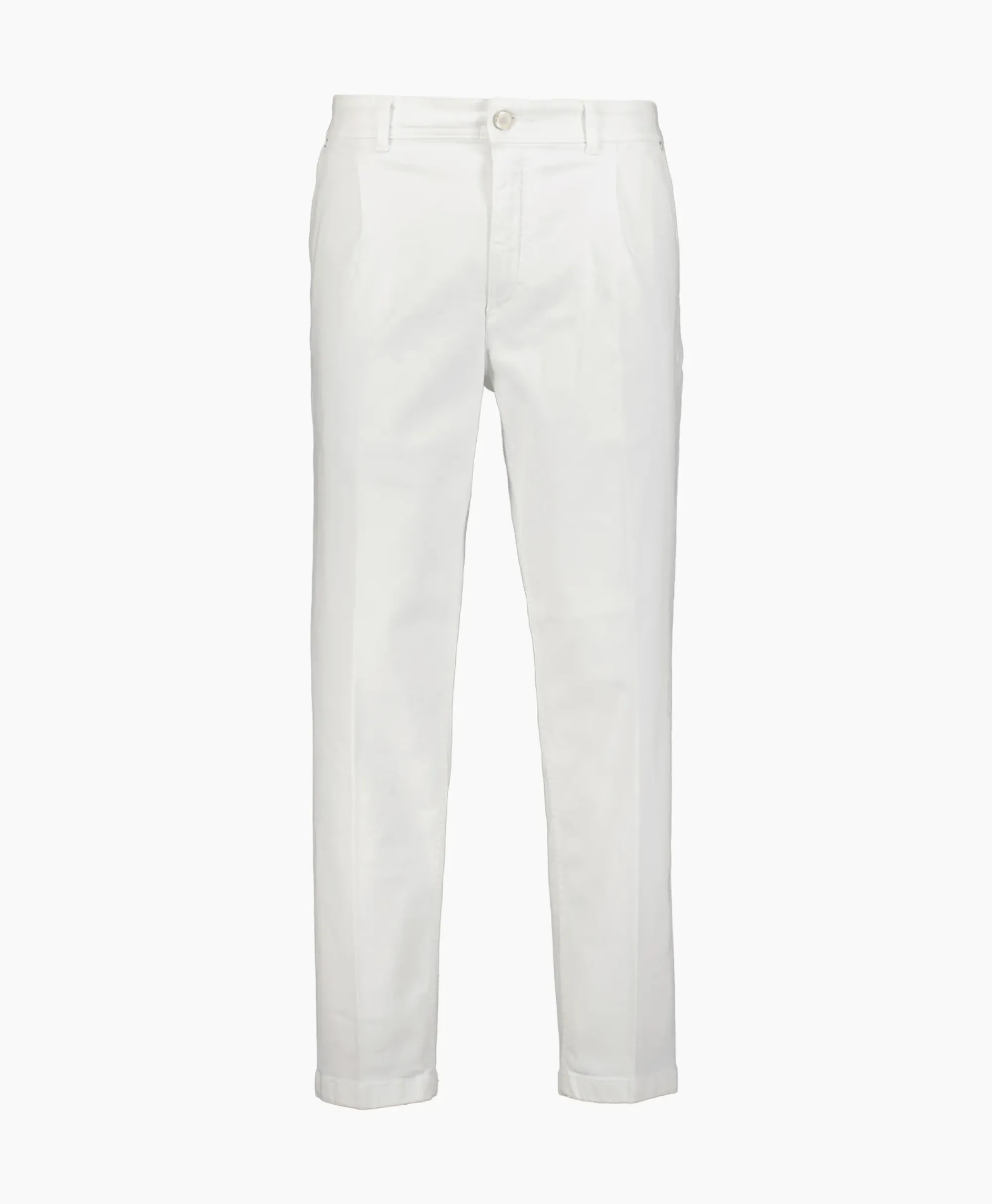 Broeken^Marco Pescarolo Pantalon 49501 Scott Off White