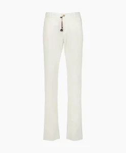 Broeken^Marco Pescarolo Pantalon 4807 Wit