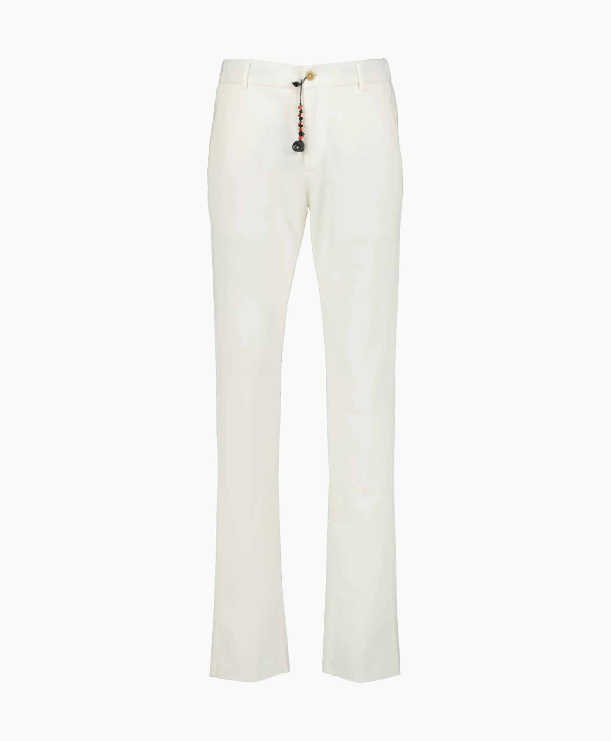 Broeken^Marco Pescarolo Pantalon 4807 Wit