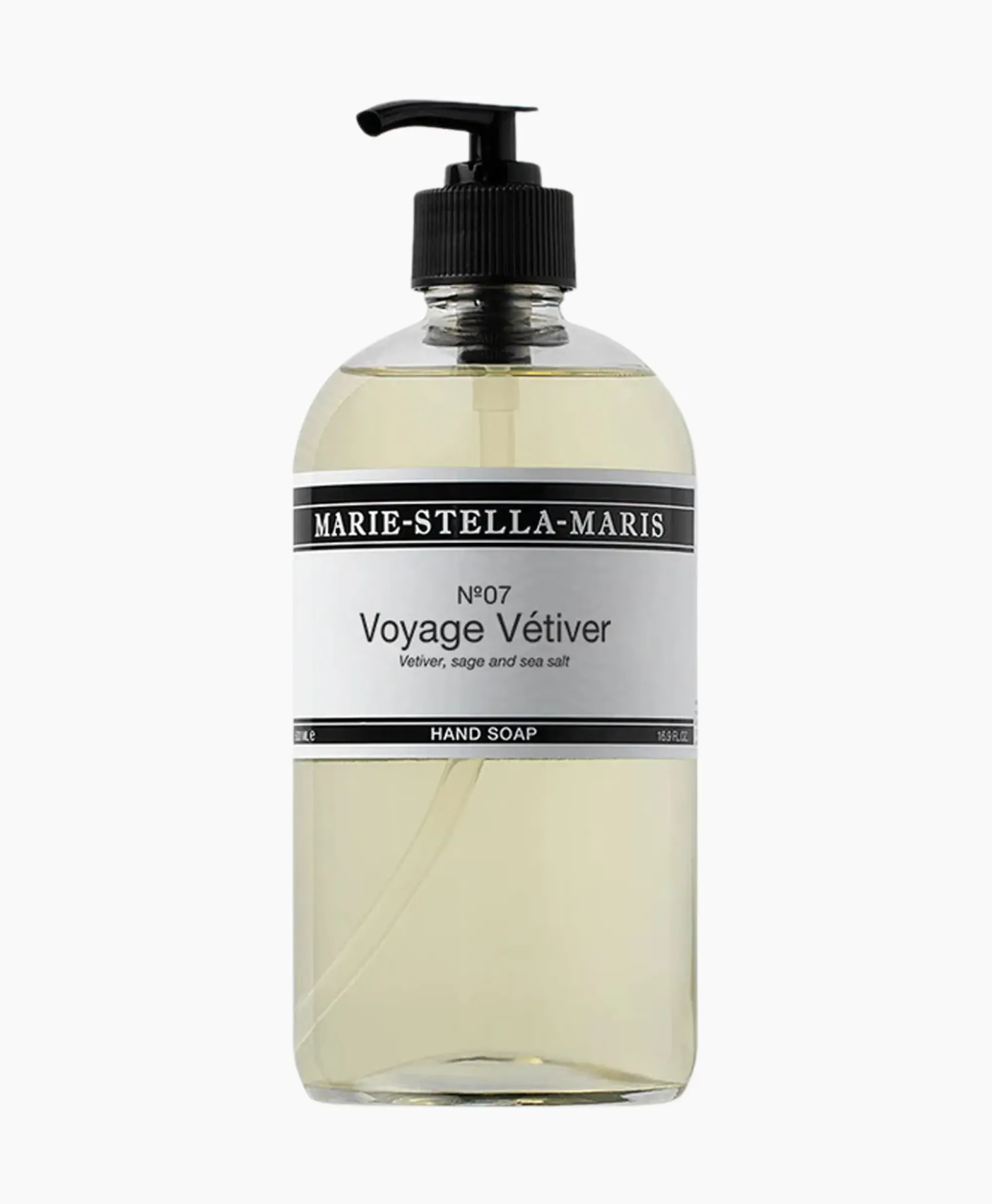Lifestyle^Marie-stella-maris Hand Soap Voyage Vetiver 500 Ml Glass Diversen