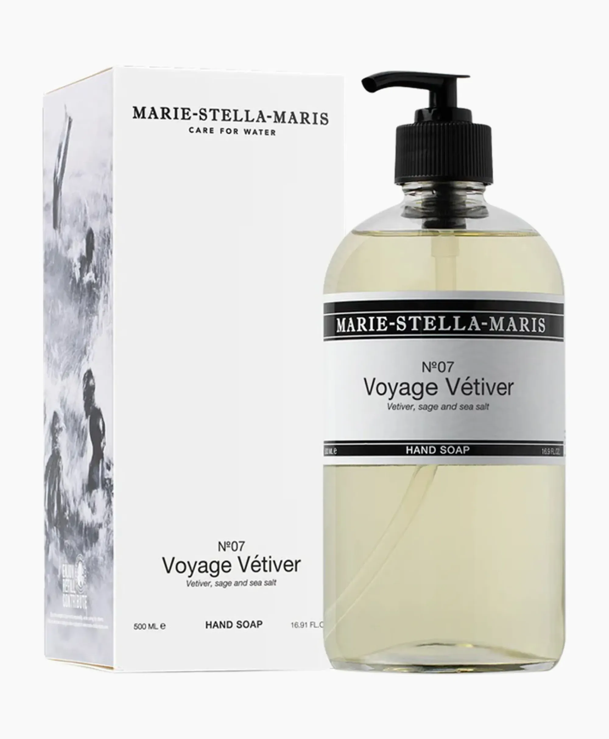 Lifestyle^Marie-stella-maris Hand Soap Voyage Vetiver 500 Ml Glass Diversen