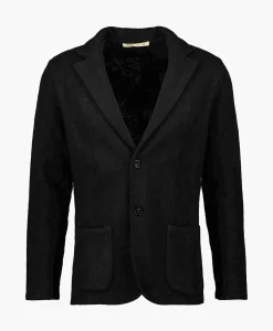 Colberts^Maurizio Baldassari Jasje Winter Mouline Swacket Blauw
