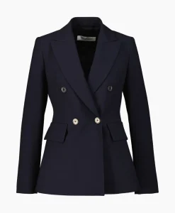 Blazers^Maxmara Blazer Albero Donker Blauw