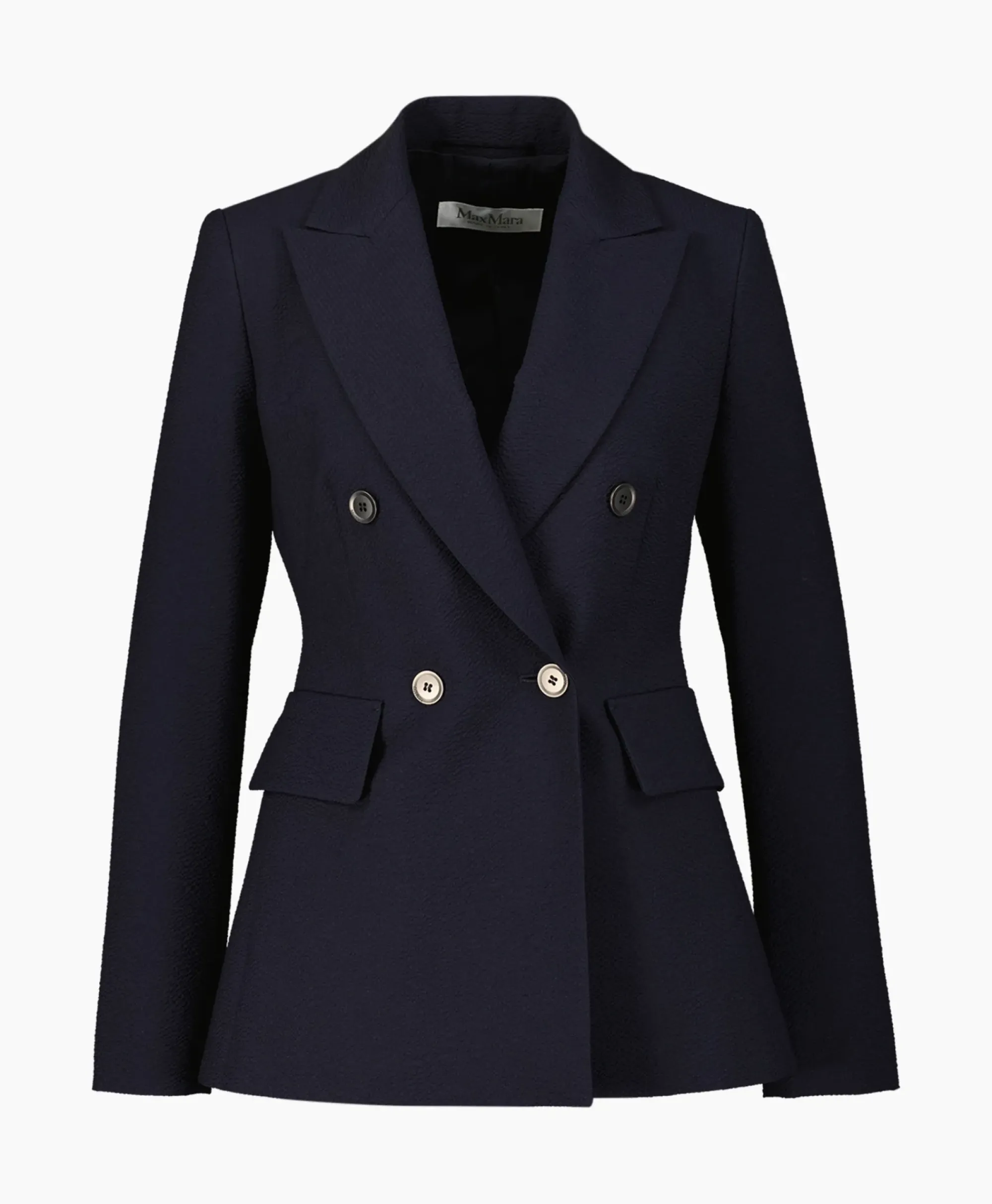 Blazers^Maxmara Blazer Albero Donker Blauw