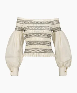 Blouses^Maxmara Blouse Walk Ecru