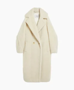 Jassen^Maxmara Jas Tedgirl Wit