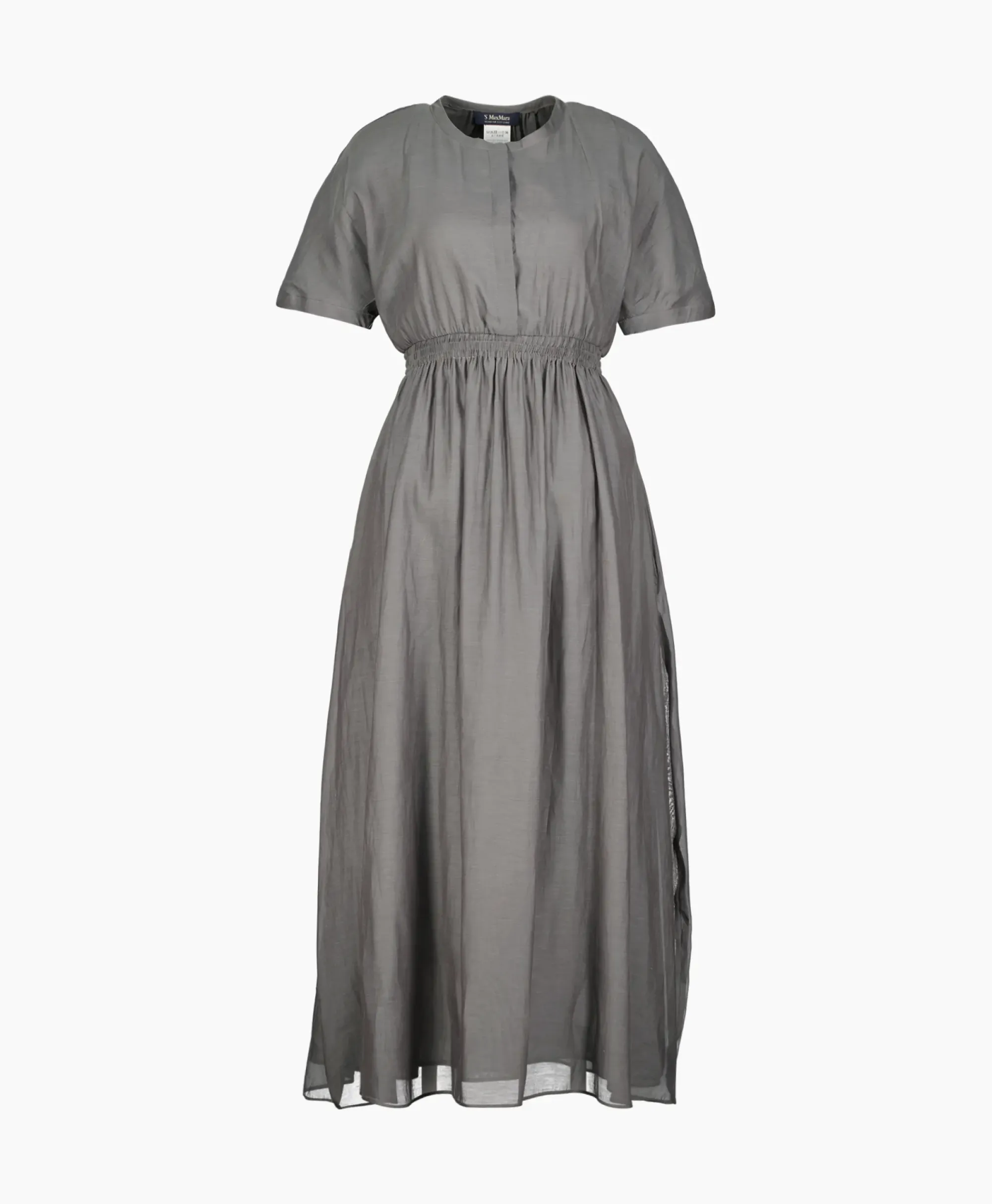 Jurken^Maxmara Maxi Jurk Ribes Taupe
