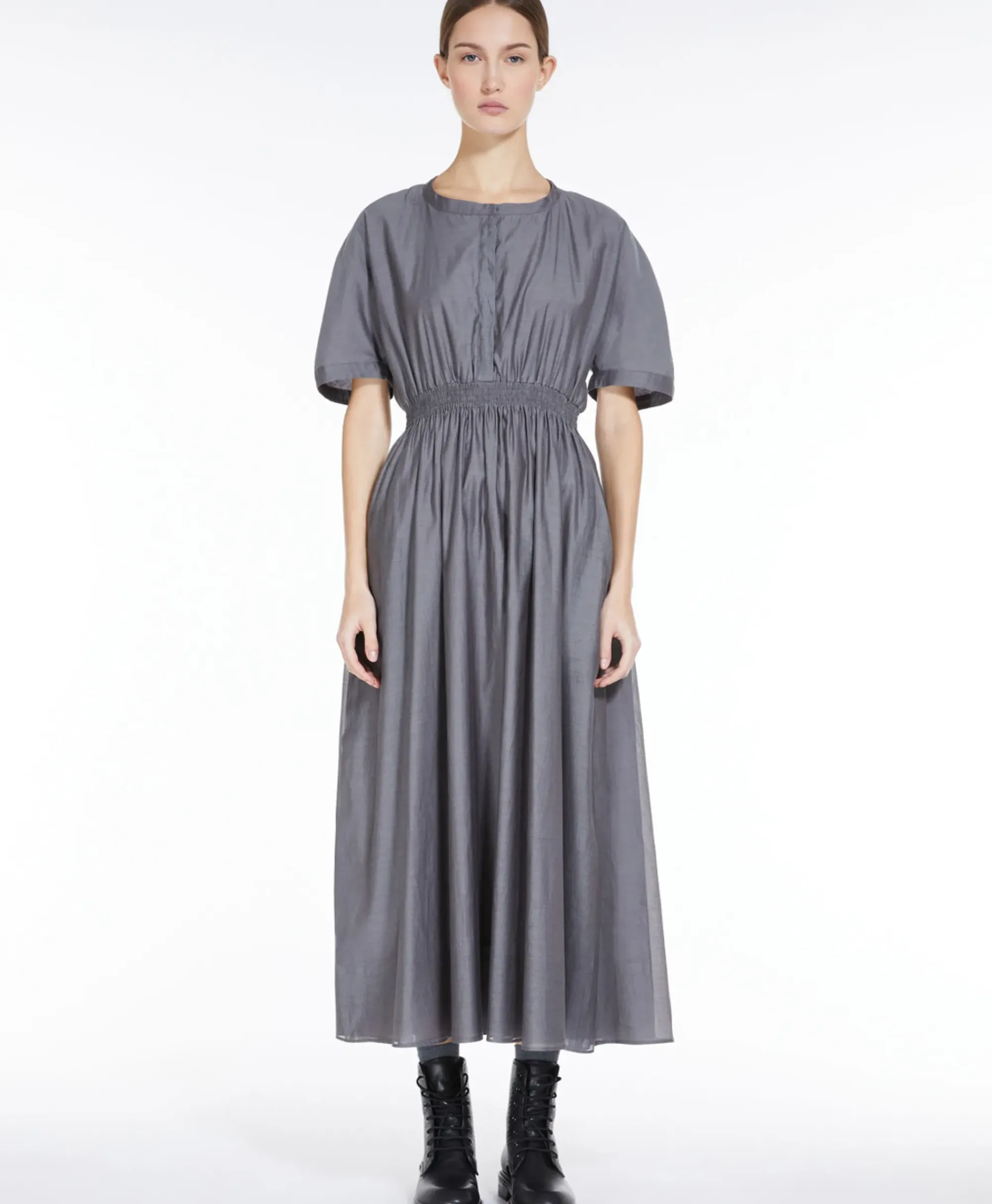 Jurken^Maxmara Maxi Jurk Ribes Taupe