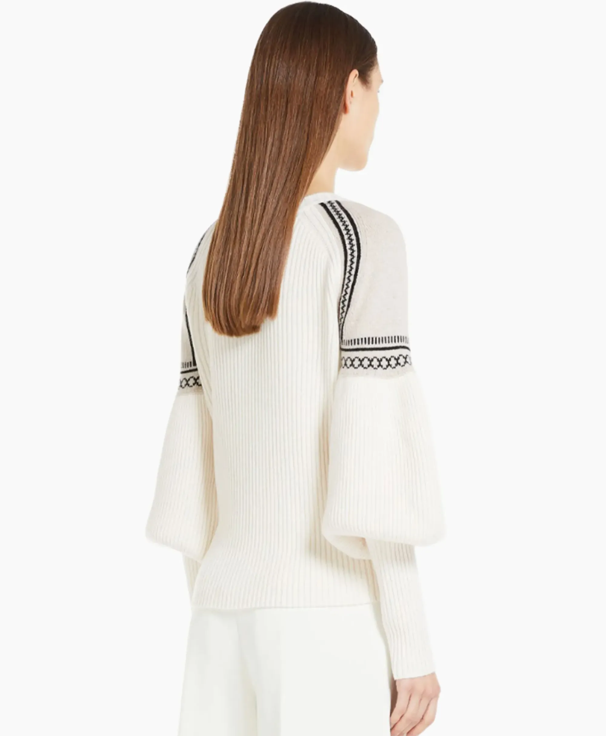 Truien^Maxmara Sweater Cosetta Ecru