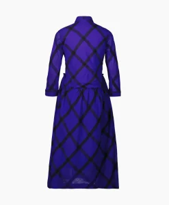 Jurken^Mii Collection Maxi Jurk 32/Dress Santi Blauw