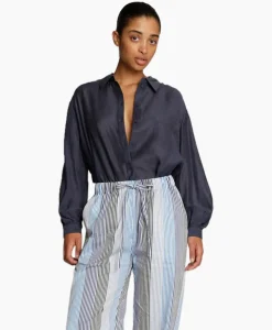 Blouses^Munthe Blouse Mavender Donker Blauw