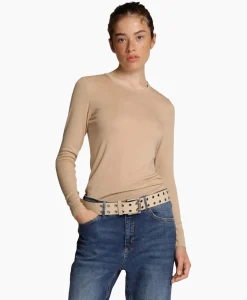 T-Shirts & Tops^Munthe Longsleeve Lutest Zand