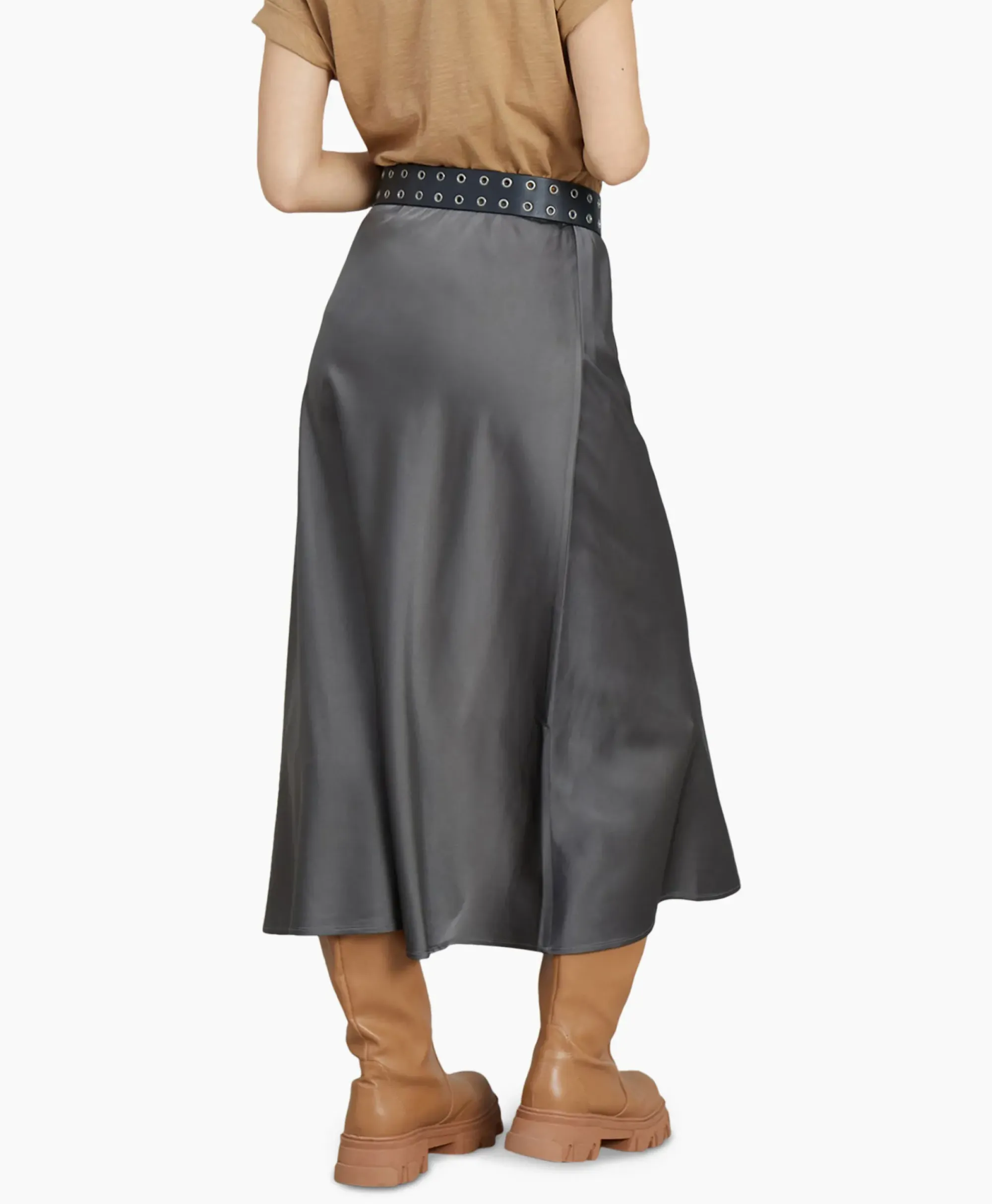 Rokken^Munthe Midi Rok Babe Groen