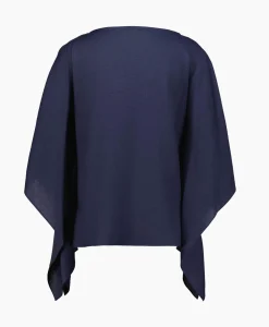 Blouses^Natan Blouse Alban-J1Tkn01 Donker Blauw