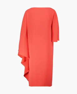 Jurken^Natan Midi Jurk Ambre-N6Nj03 Rood