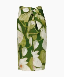 Rokken^Natan Midi Rok Adele-J3Ap08 Groen