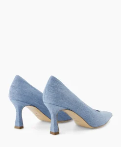 Pumps^Natan Schoenen Pump Jeans Col. 11 Blauw