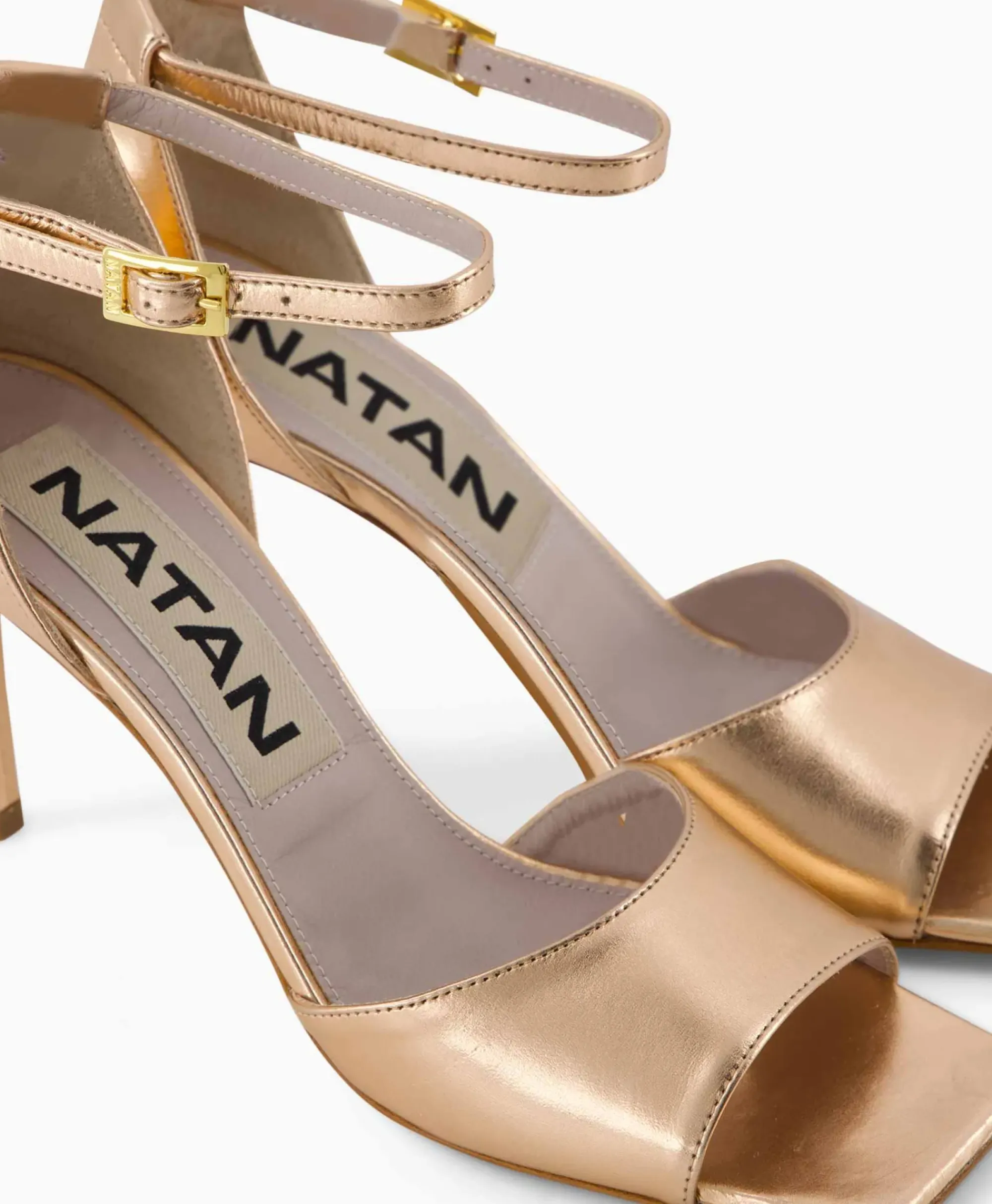 Pumps^Natan Schoenen Pump Luxor 60 Goldrose Rose