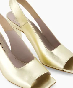 Pumps^Natan Schoenen Pump Luxor Platino 58 Goud