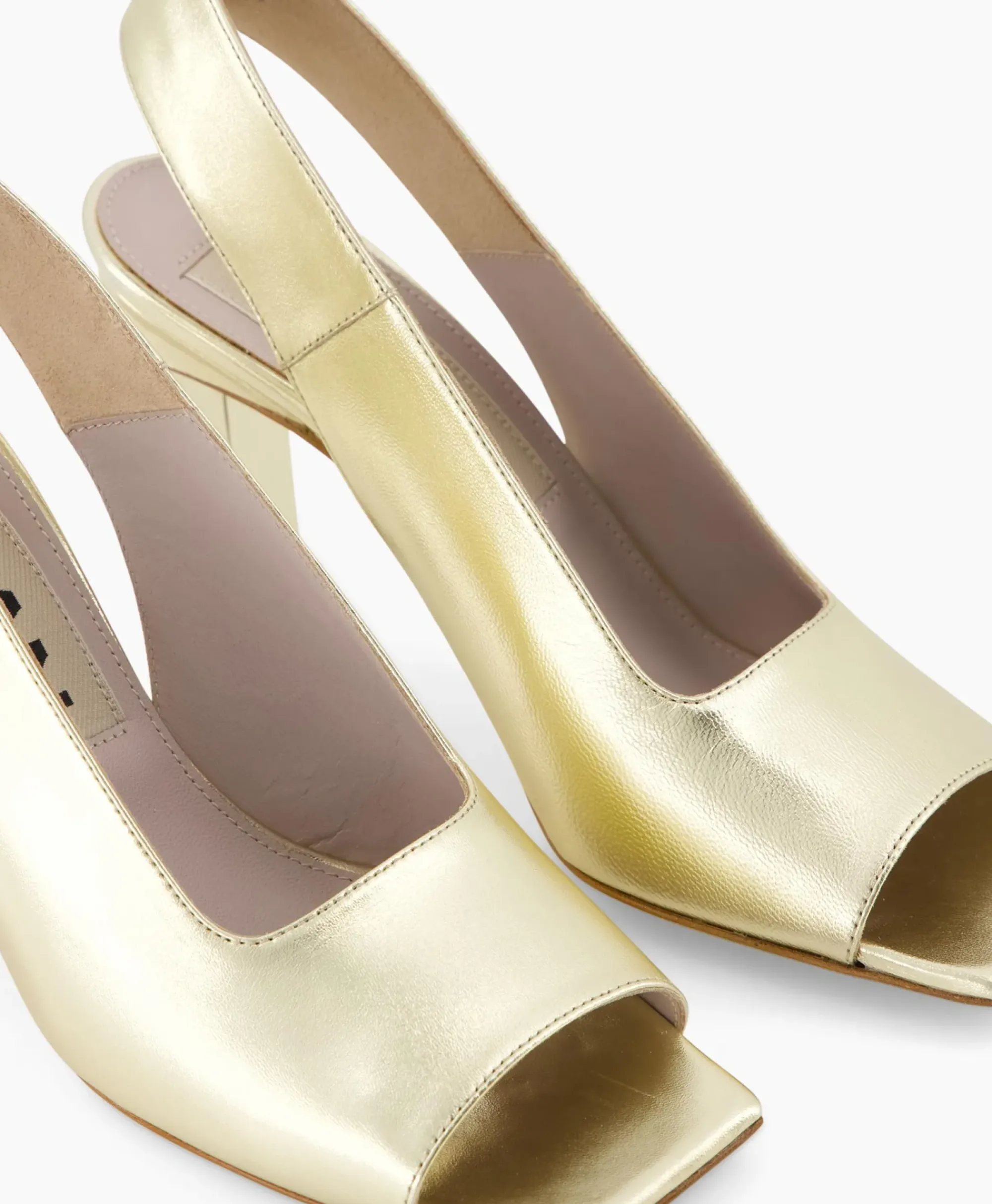 Pumps^Natan Schoenen Pump Luxor Platino 58 Goud