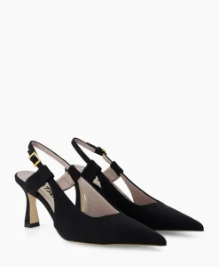 Pumps^Natan Schoenen Pump Scuba Nicole Nero Zwart