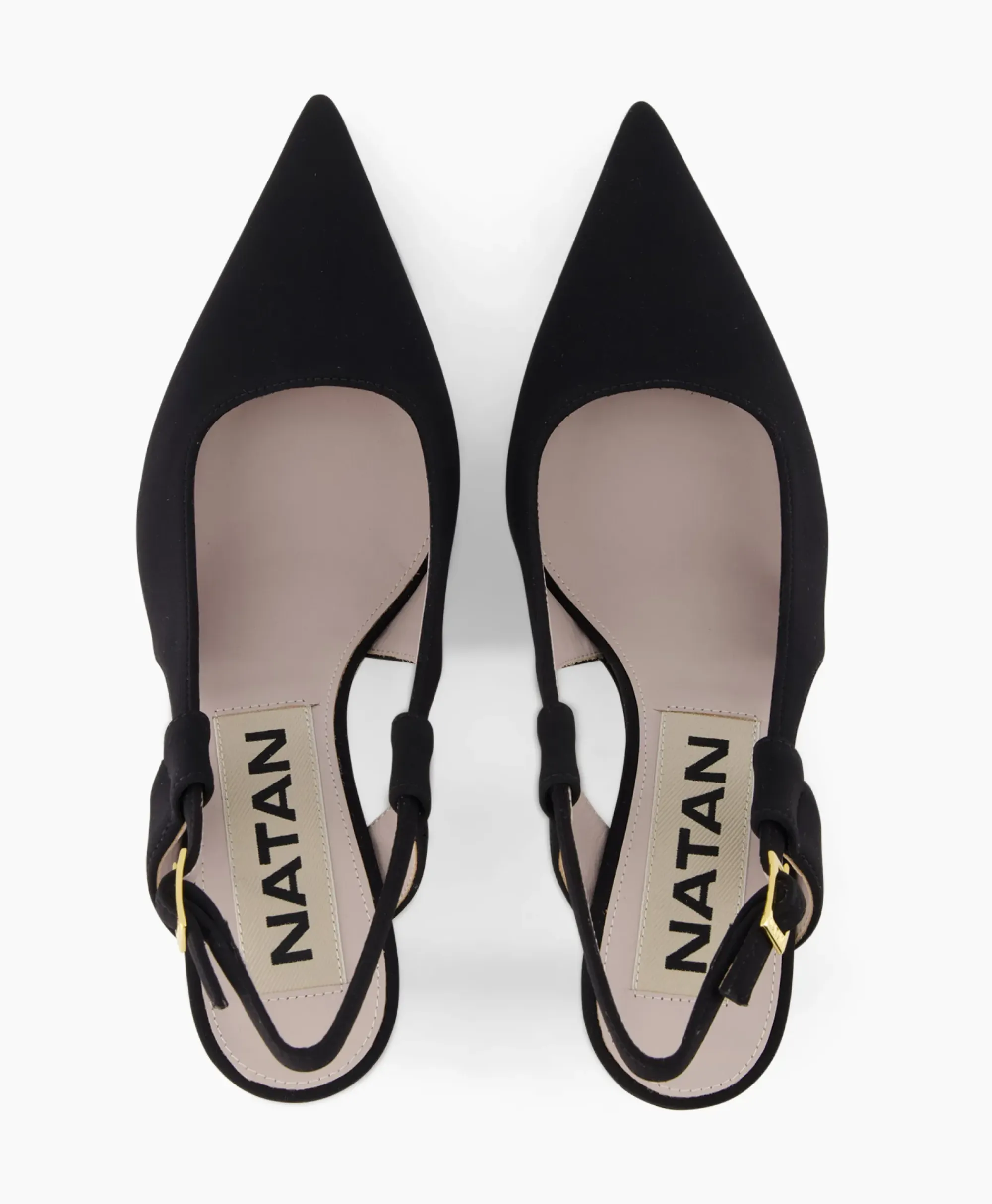 Pumps^Natan Schoenen Pump Scuba Nicole Nero Zwart
