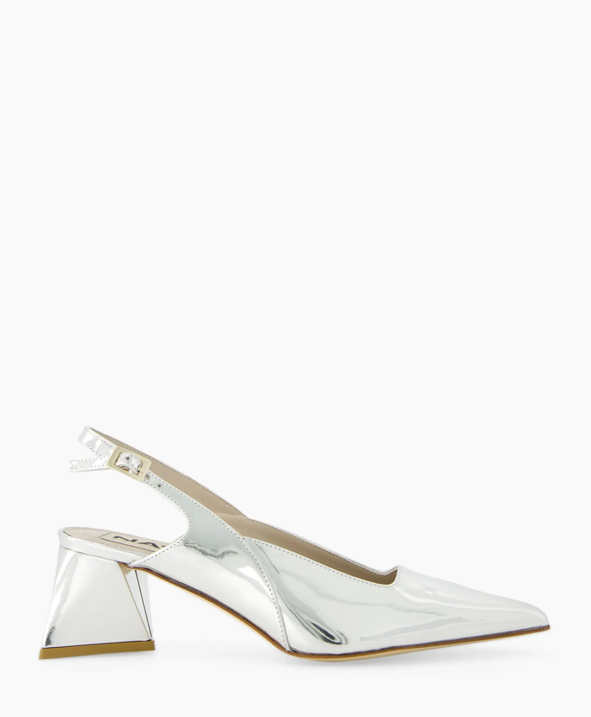 Pumps^Natan Schoenen Pump Specchio Argento Zilver