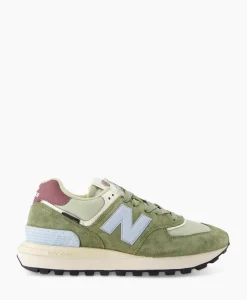 Sneakers^New Balance Sneaker 574 Licht Blauw