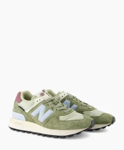 Sneakers^New Balance Sneaker 574 Licht Blauw