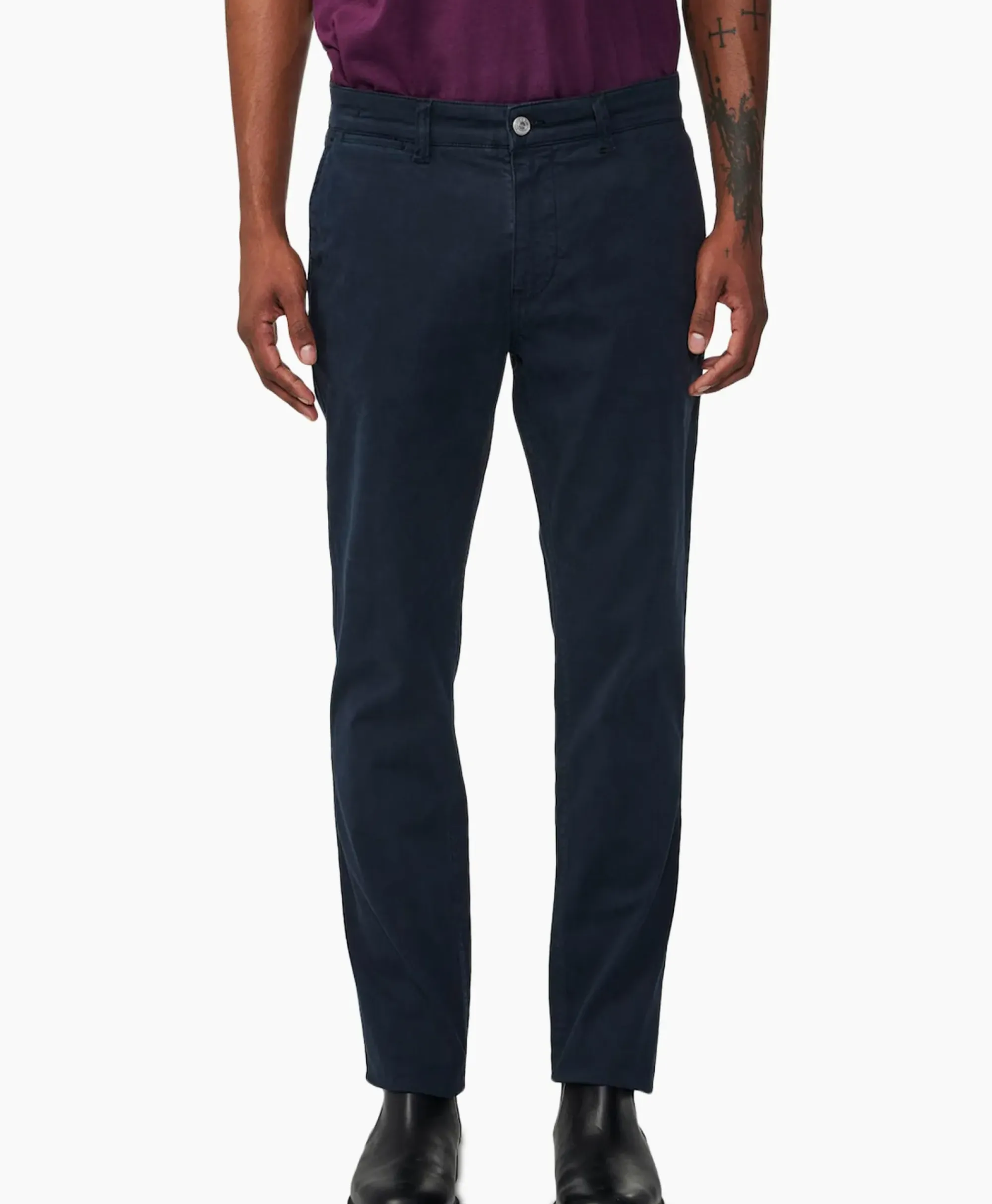 Broeken^Nn07 Broek Marco 1400 Blauw