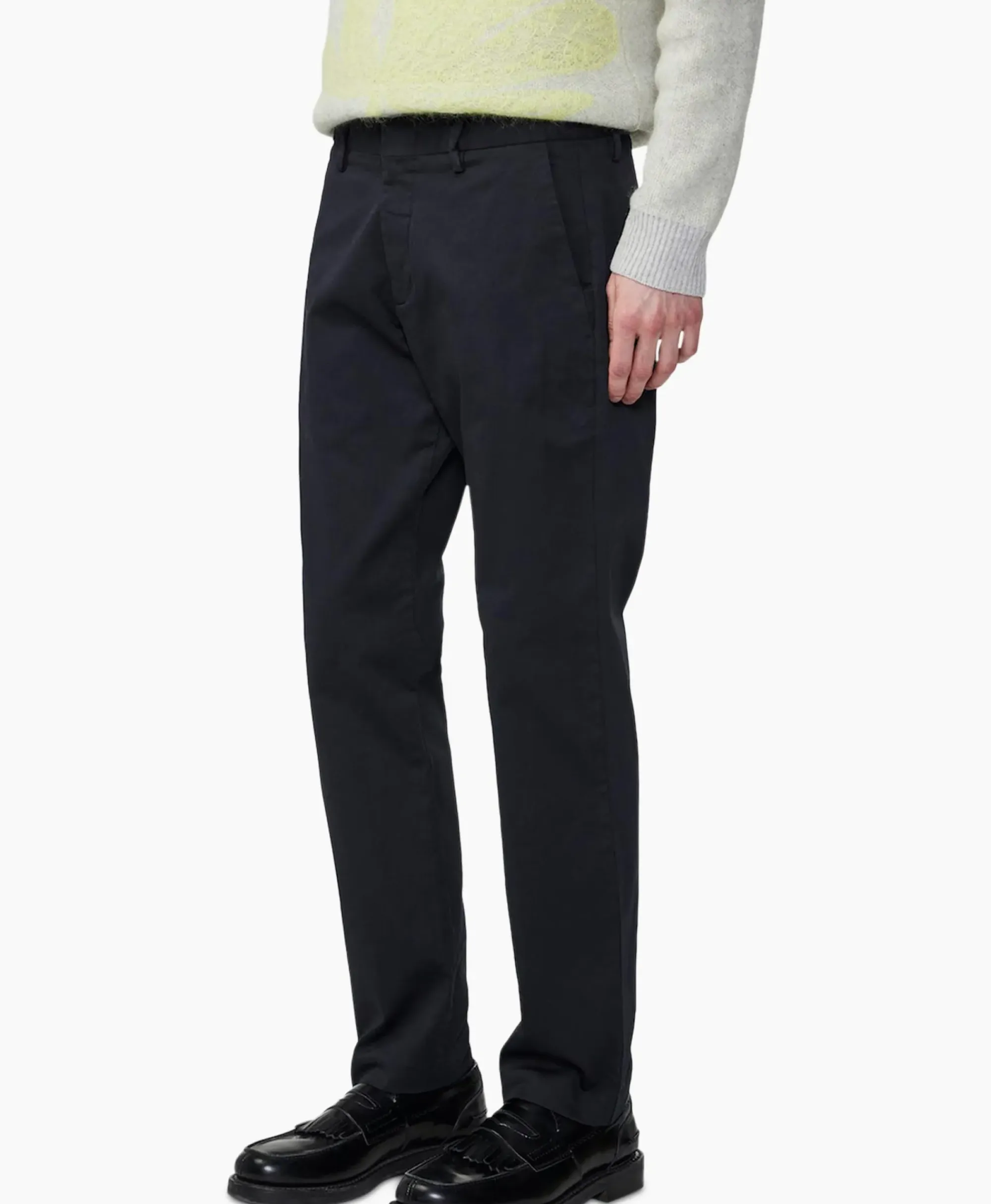 Broeken^Nn07 Broek Theo 1420 Blauw