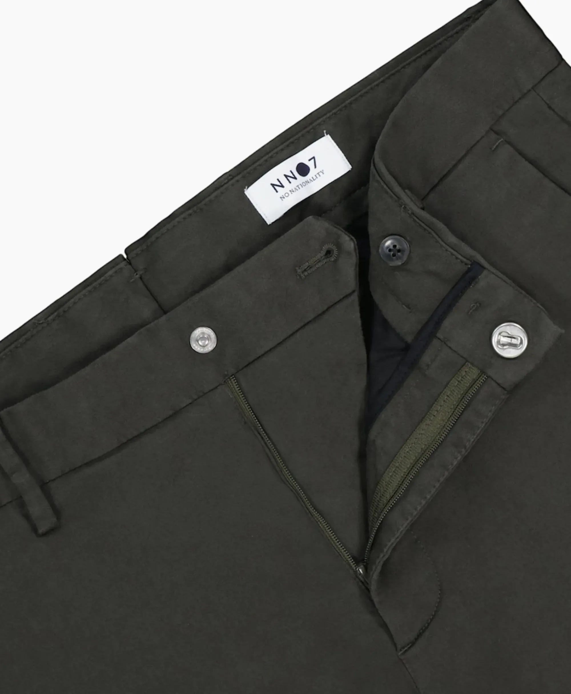 Broeken^Nn07 Broek Theo 1420 Groen