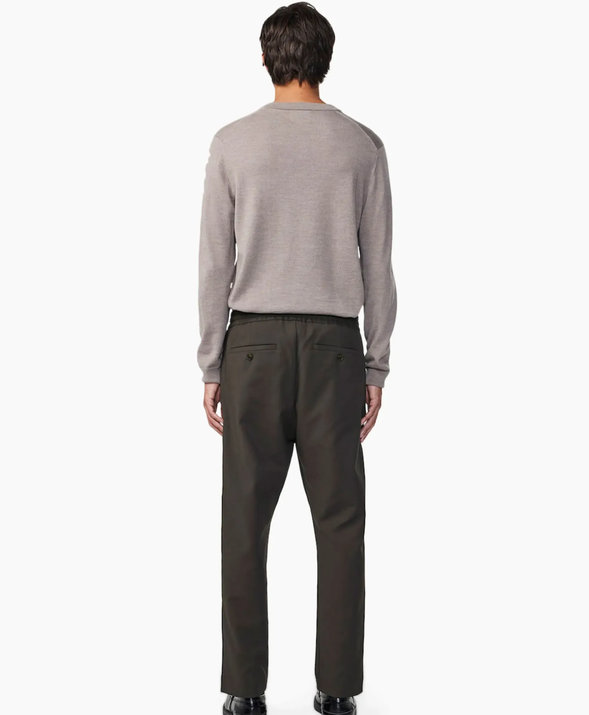 Broeken^Nn07 Pantalon Billie Donker Groen
