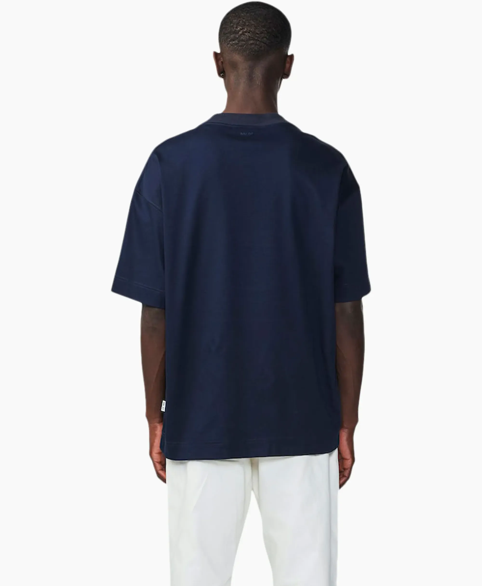 T-Shirts^Nn07 T-Shirt Benja Ss Donker Blauw