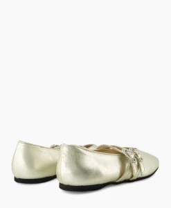 Instappers^Nubikk Ballerina Gisele Grace Goud