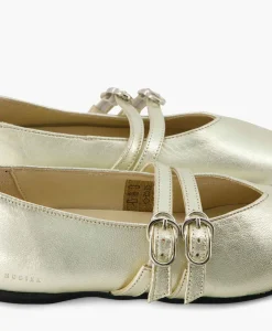 Instappers^Nubikk Ballerina Gisele Grace Goud