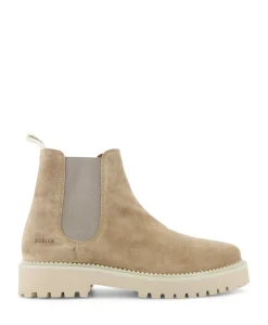 Laarzen^Nubikk Chelsea Boot Logan Rai Bruin