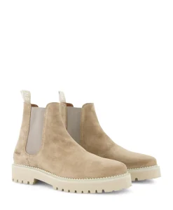 Laarzen^Nubikk Chelsea Boot Logan Rai Bruin