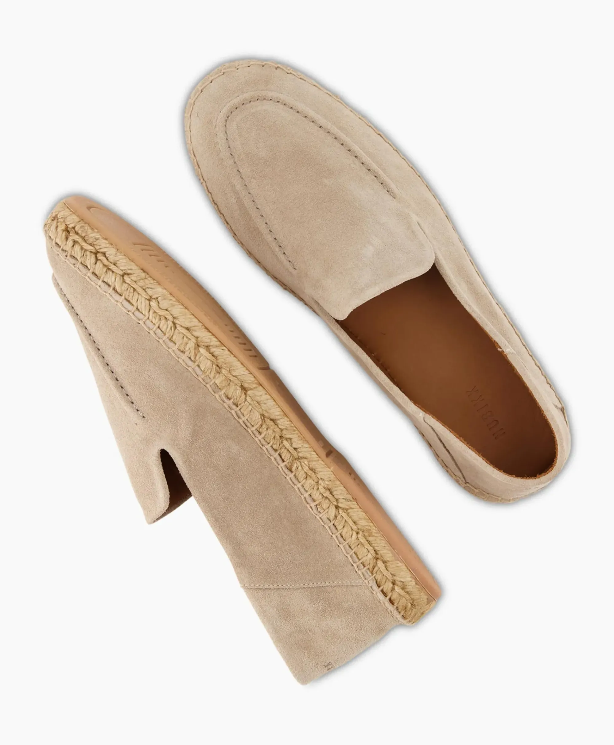 Instappers^Nubikk Espadrille Mr Sanchez Taupe