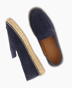 Instappers^Nubikk Espadrille Mr Sanchez Donker Blauw